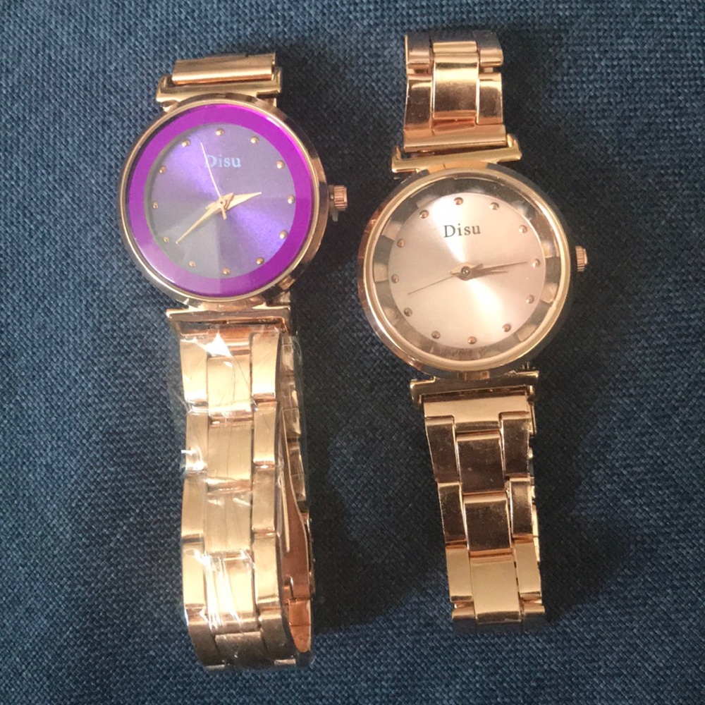 2 Disu fancy watches nwt